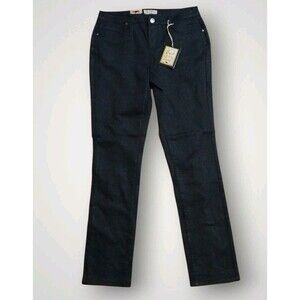 Earl Jeans Snake Print Skinny Jeans Black Size 6 NWT